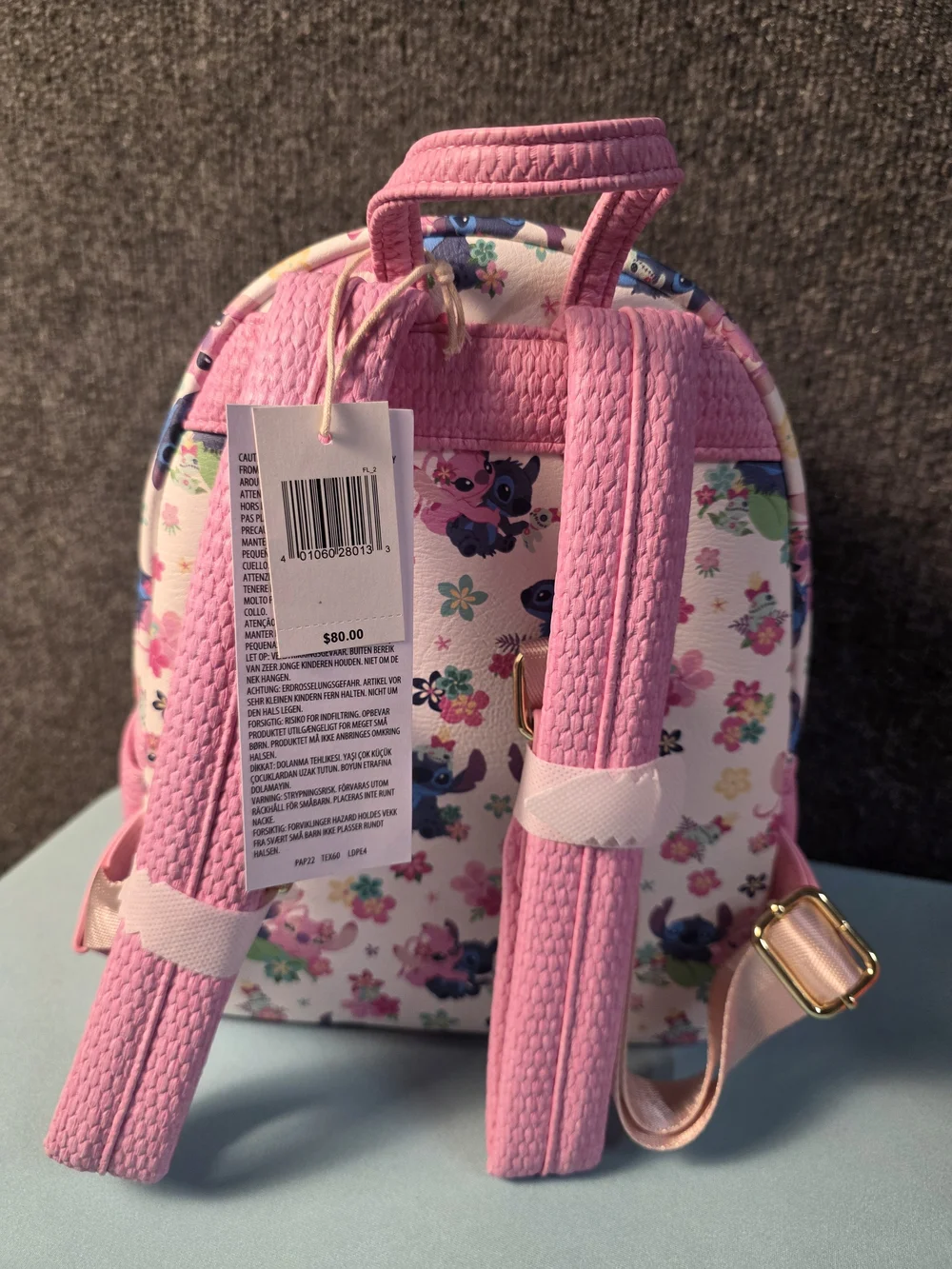 Loungefly x Disney Parks Stitch and Angel Mini Backpack - NEW